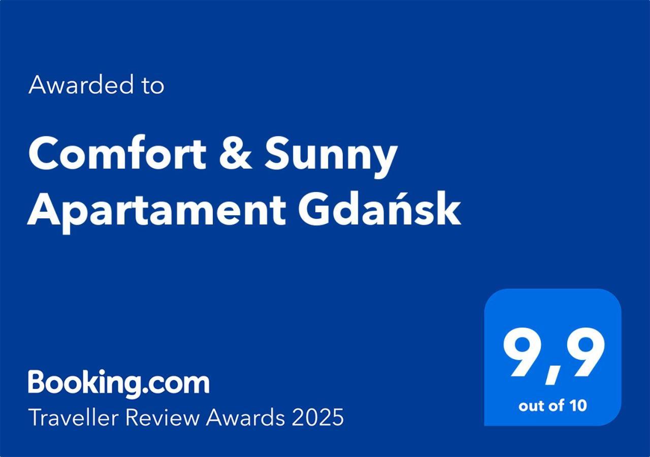 Comfort & Sunny Apartament 그단스크 외부 사진